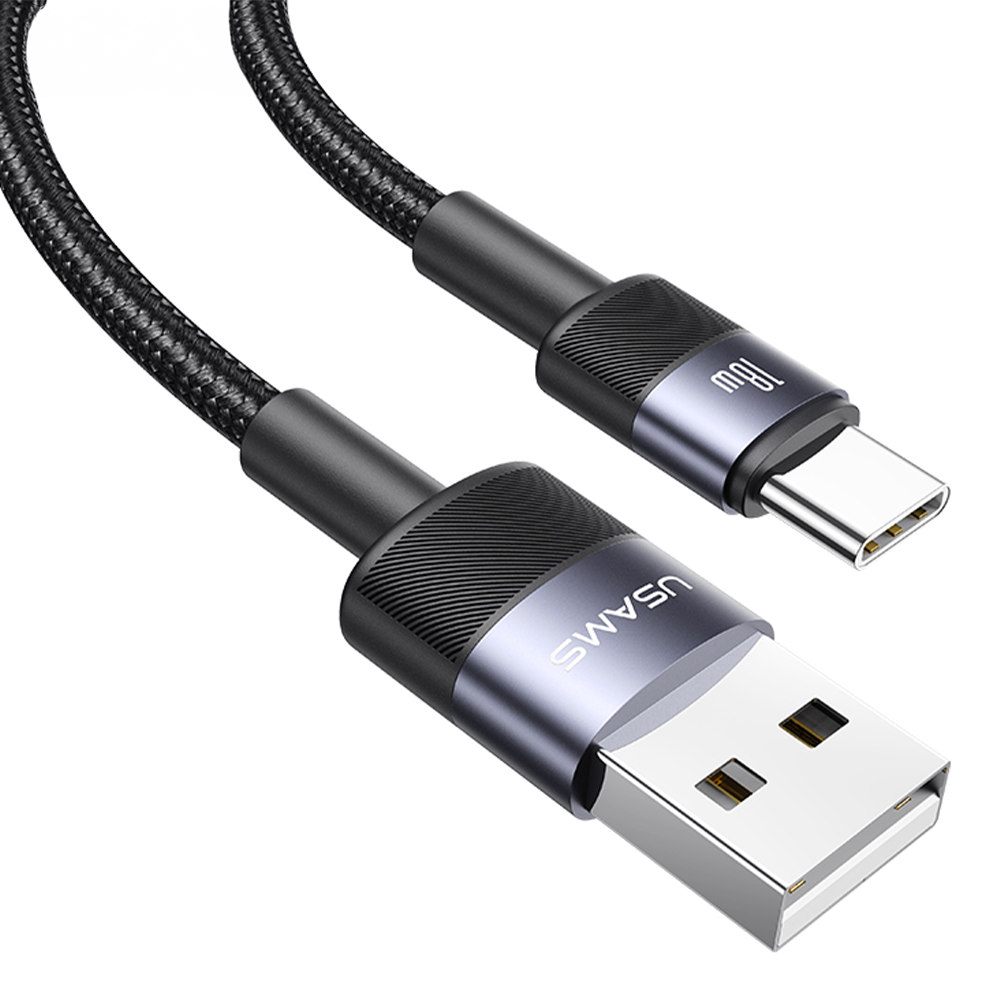 Cable USB-A a USB-C 3A 18W 1,2 Metros Trenzado SJ718 3