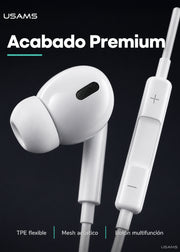 Audífonos Manos Libres Para Lightning In Ear + Microfono EP41 Max 6