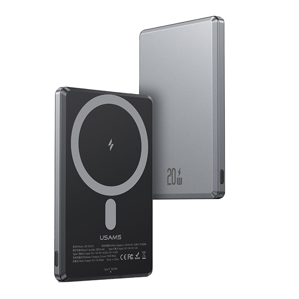 Batería Externa Portátil Inalámbrica Para Magsafe 5000mAh 20W CD220