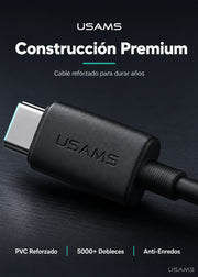 Cable USB Tipo C a Lightning 30W 1 Metro SJ712 8