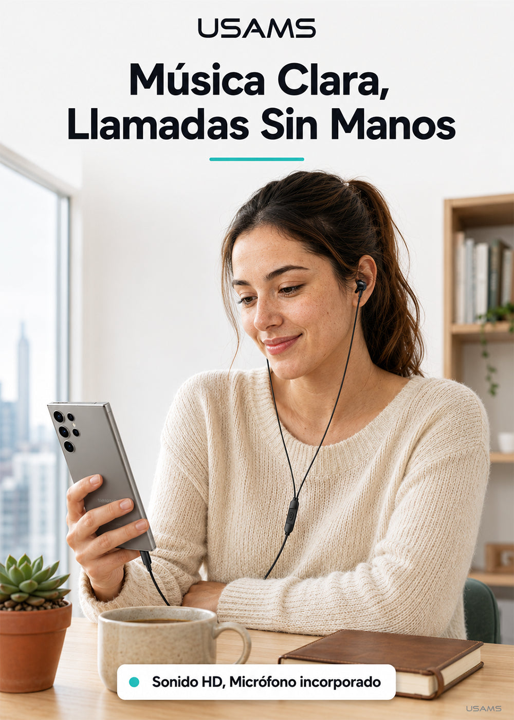 Audifonos Manos Libres Jack 3.5 Mm Aux + Micrófono EP47 11