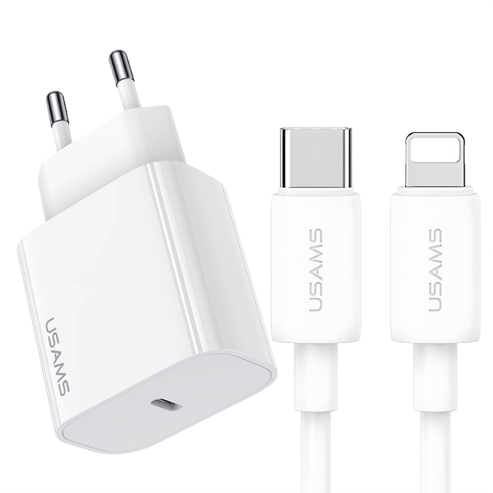 Kit Cargador 20W + Cable USB-C 30W 1 Metro TZ02 1