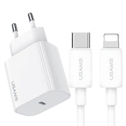 Kit Cargador 20W + Cable USB-C 30W 1 Metro TZ02 1
