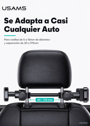 Soporte Para Celular Tablet Consola Para Auto Asiento Trasero ZJ068 6