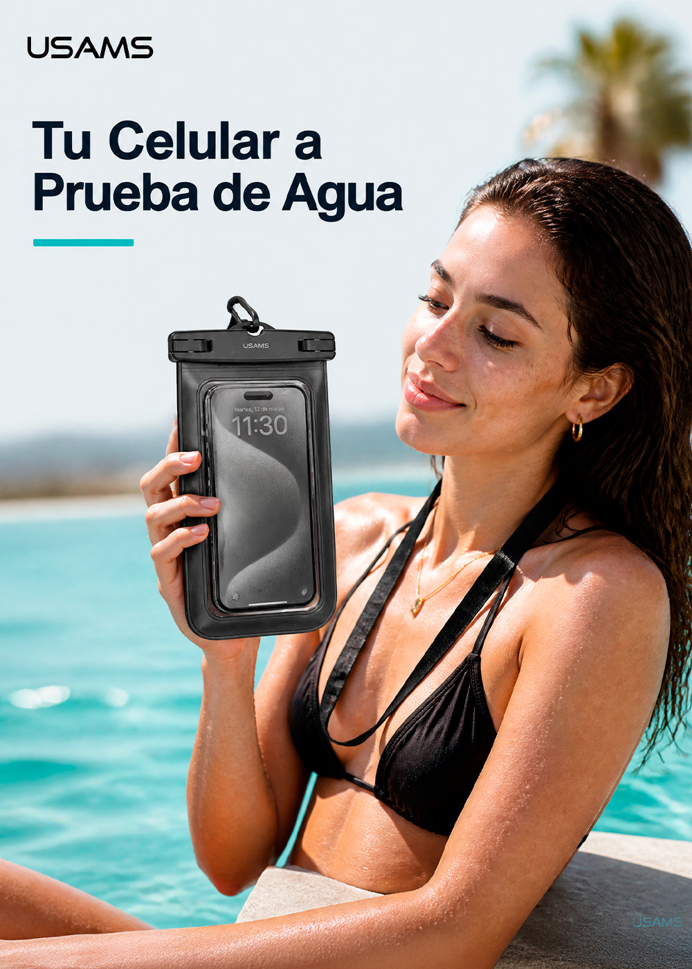Bolsa Sumergible Para Celular de 6.7 Pulgadas Hasta 30 Metros 6.7 YD012 10