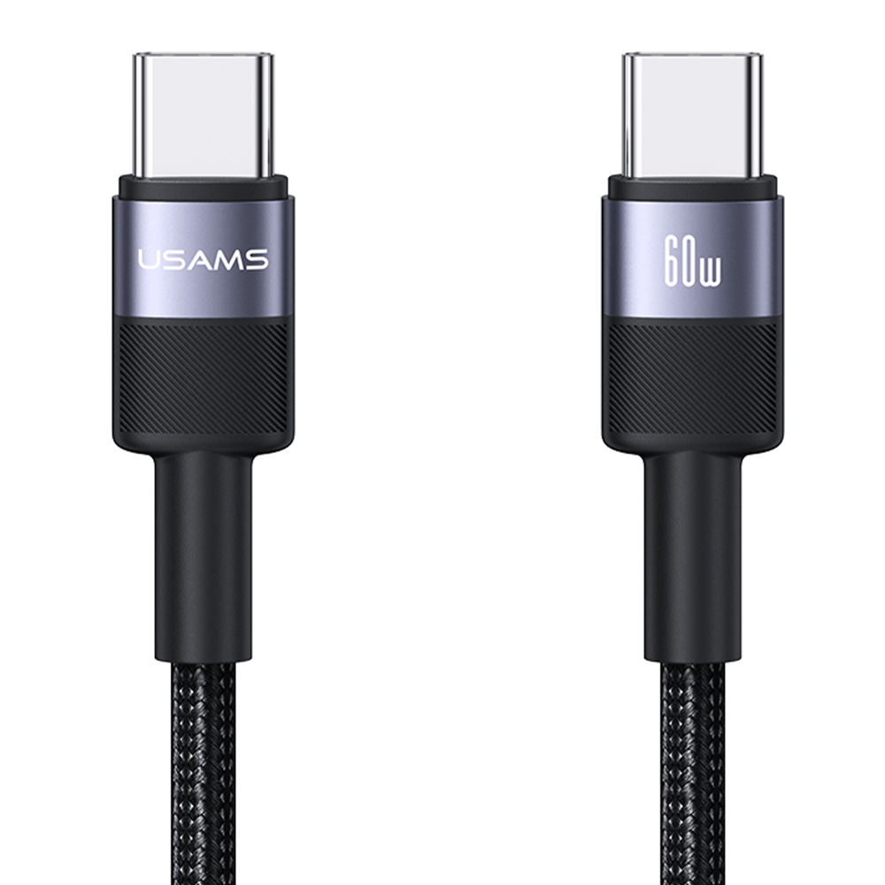 Cable USB-C a Tipo C 60W 1,2 Metros Trenzado SJ724 1