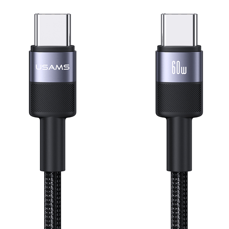 Cable USB-C a Tipo C 60W 1,2 Metros Trenzado SJ724