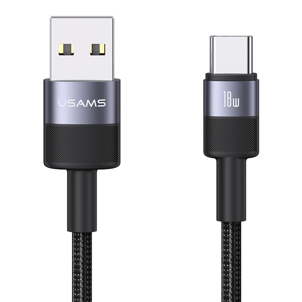 Cable USB-A a USB-C 3A 18W 1,2 Metros Trenzado SJ718 1
