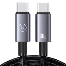 Cable USB-C a Tipo C 60W Trenzado Corto 25cm SJ678