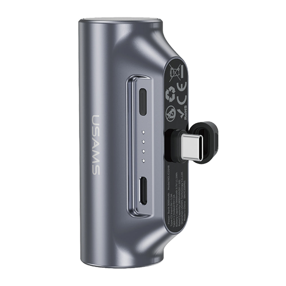Batería Externa Cargador Portátil Power Bank 3000 mAh Tipo C Usams CD248