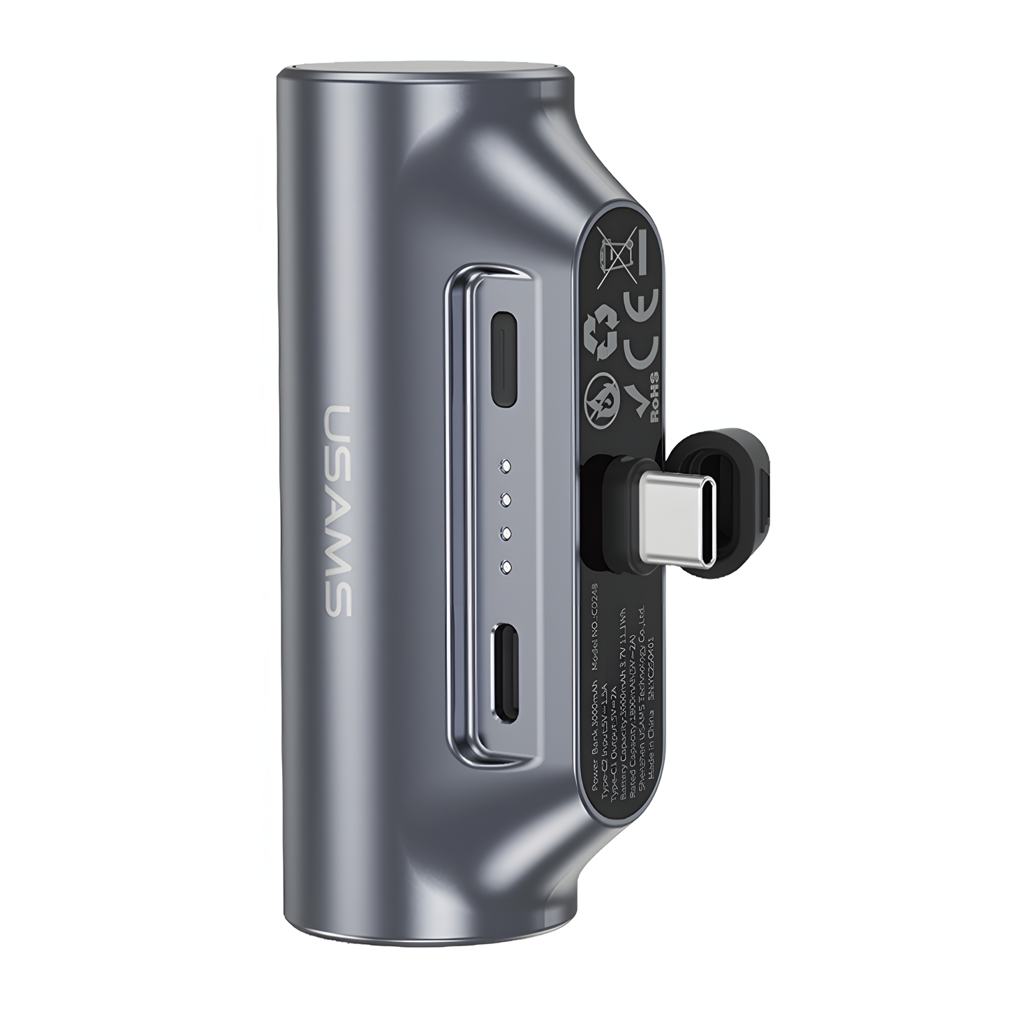 Batería Externa Cargador Portátil Power Bank 3000 mAh Tipo C Usams CD248