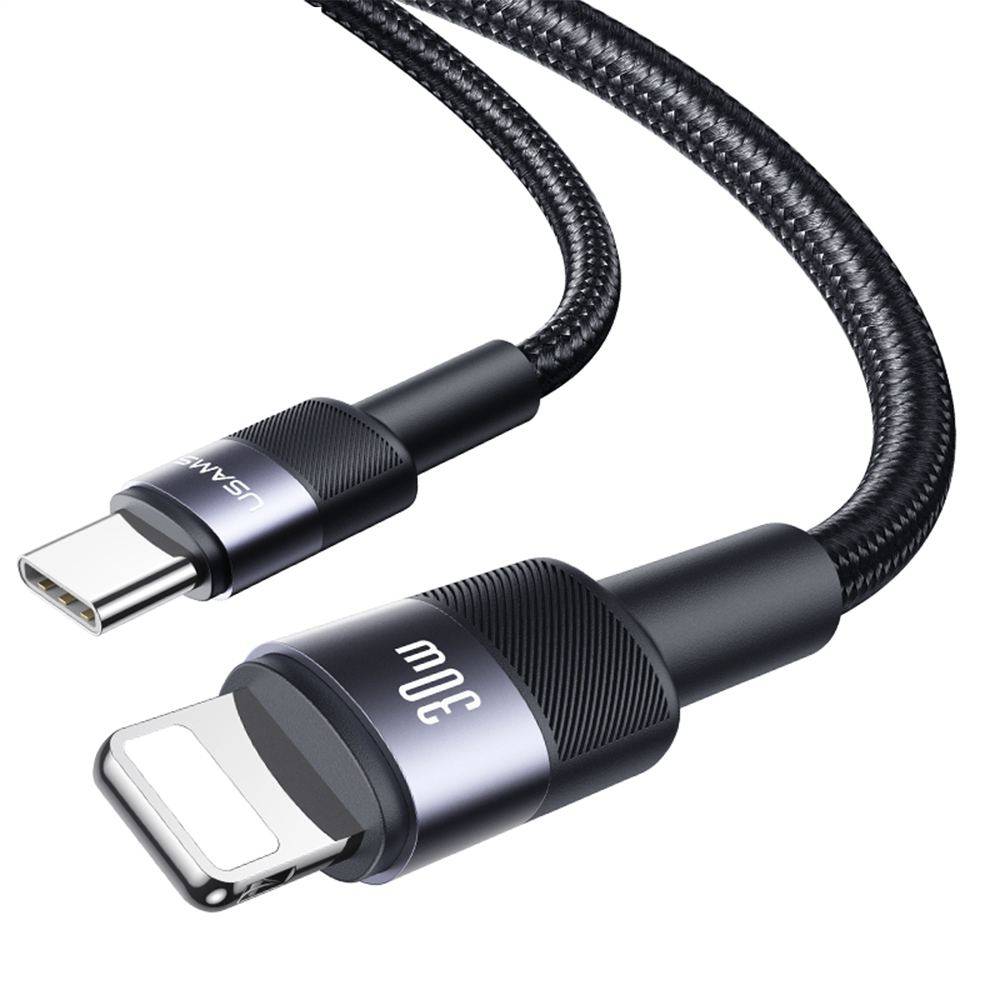 Cable USB-C a Lightning 30W 1,2 Metros Trenzado SJ729 1