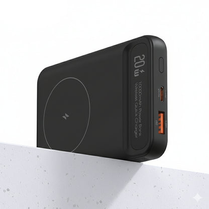 Batería Externa Power Bank 10000mAh 20W Magnetica Para MagSafe CD214 + Cable de Regalo
