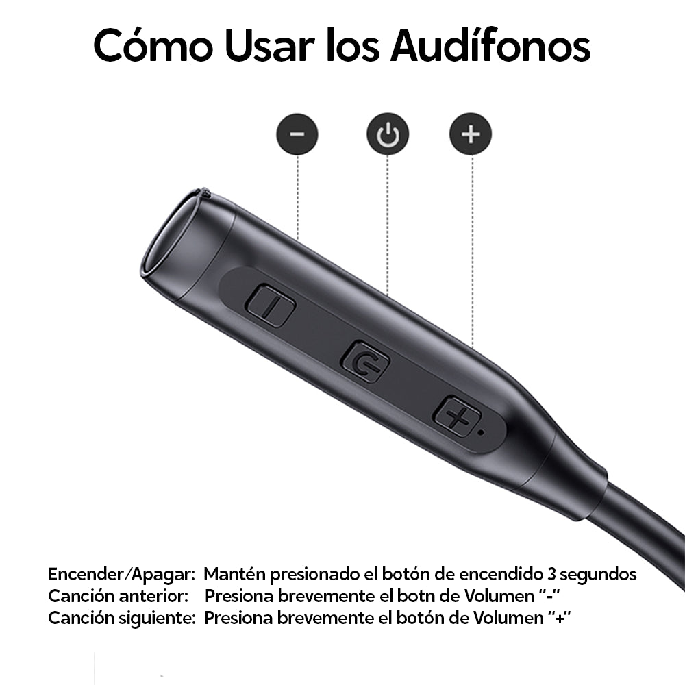 Audífonos Inalámbrico Bluetooth Deportivos Running 20 Horas YQ24