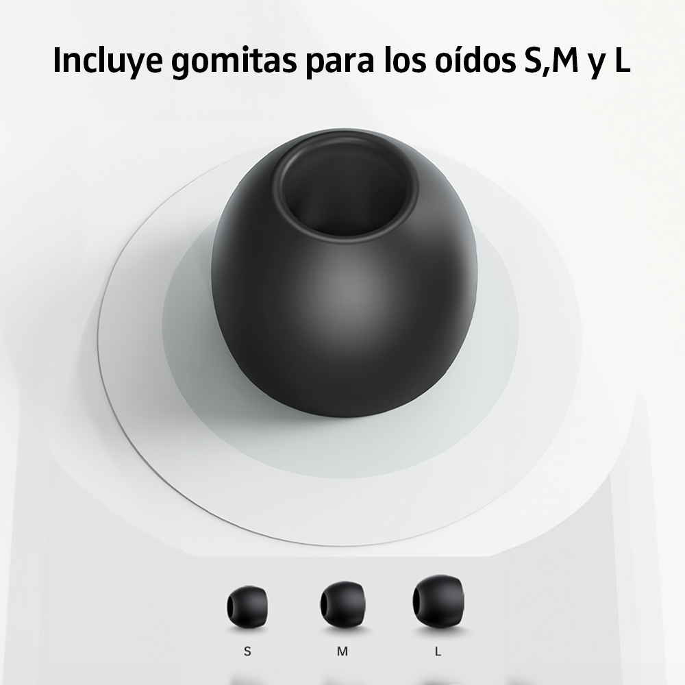 Audífonos Manos Libres Tipo C In Ear EP46 Con Gomitas