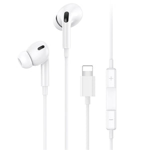Audífonos Manos Libres Para Lightning In Ear + Microfono EP41 Max