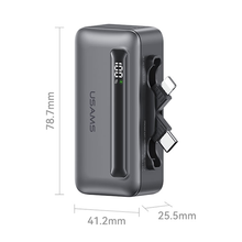 Bateria Externa Power Bank 4500mAh Conector iPhone y Tipo C 20W Usams Cd233
