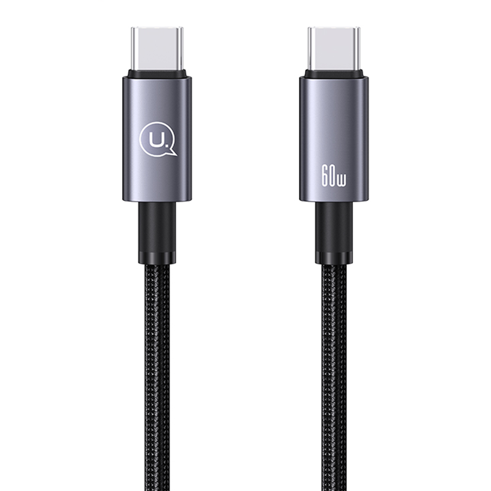 Cable USB-C a Tipo C 60W Trenzado Corto 25cm SJ678