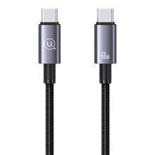 Cable USB-C a Tipo C 60W Trenzado Corto 25cm SJ678