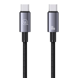 Cable USB-C a Tipo C 60W Trenzado Corto 25cm SJ678