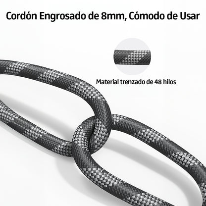 Cable Colgante 2 En 1 Para iPhone A USB C SJ746 1,2 Metros 30W