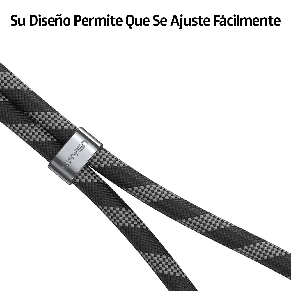 Cable Colgante 2 En 1 Para iPhone A USB C SJ746 1,2 Metros 30W