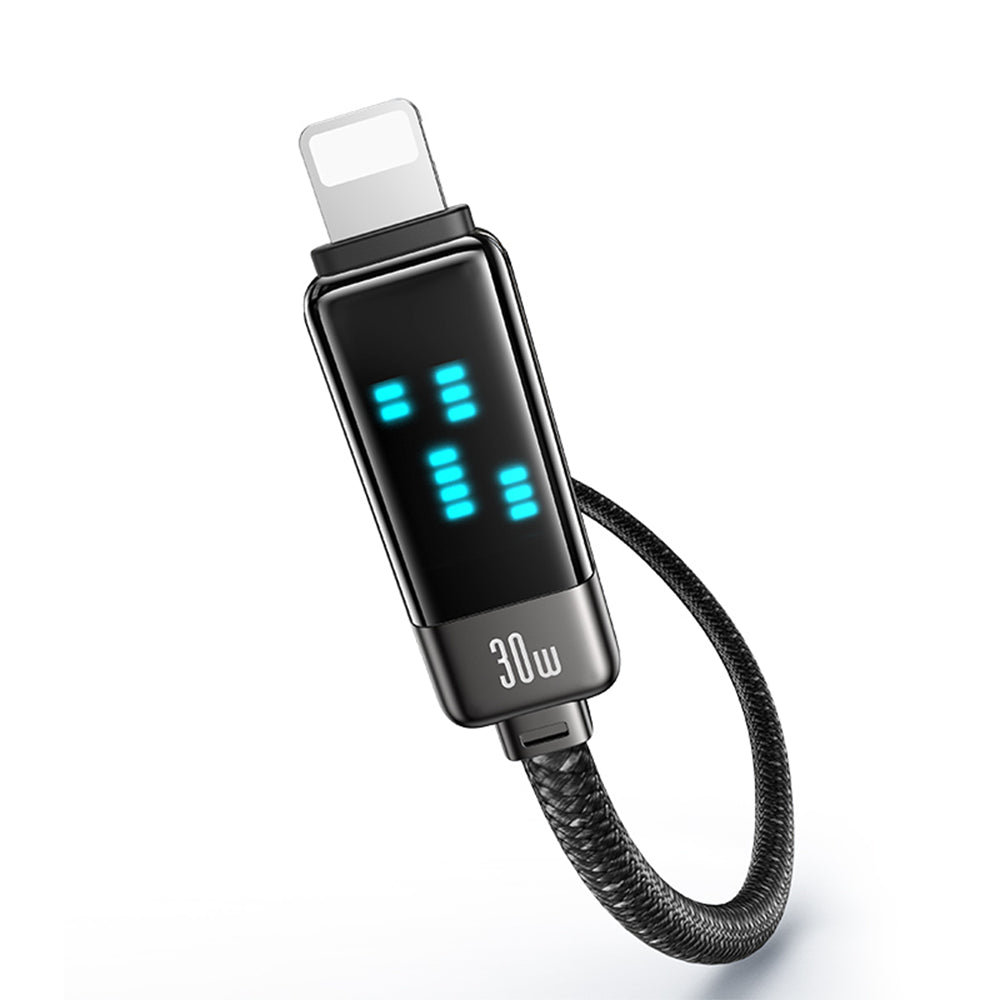 Cable Para iPhone iPad a USB-C SJ743 30W 1,2 Metros Display Led