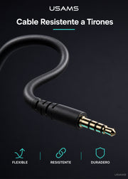 Audifonos Manos Libres Jack 3.5 Mm Aux + Micrófono EP47 8