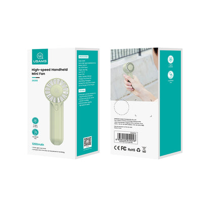 Mini Ventilador De Mano Portatil Recargable Alta Velocidad Usams ZB288