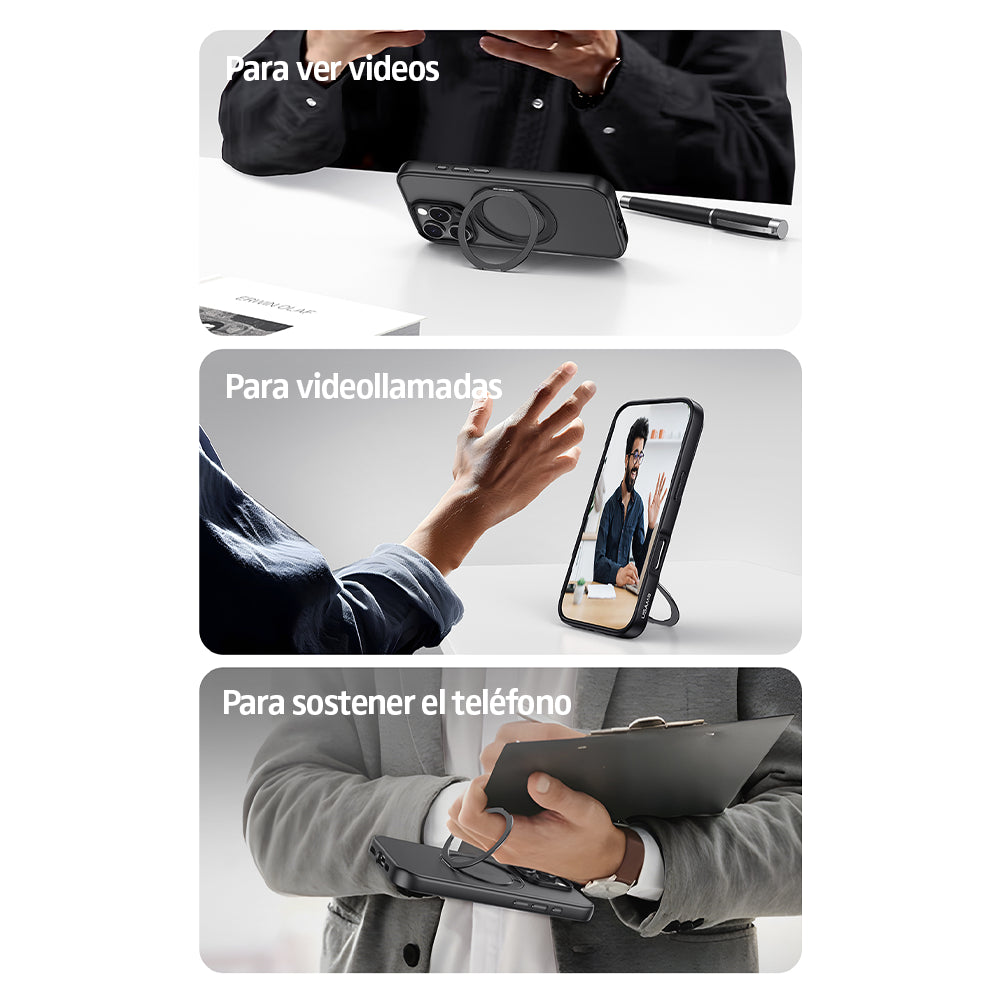 Carcasa Funda Para iPhone 16 Magsafe Con Soporte BH893