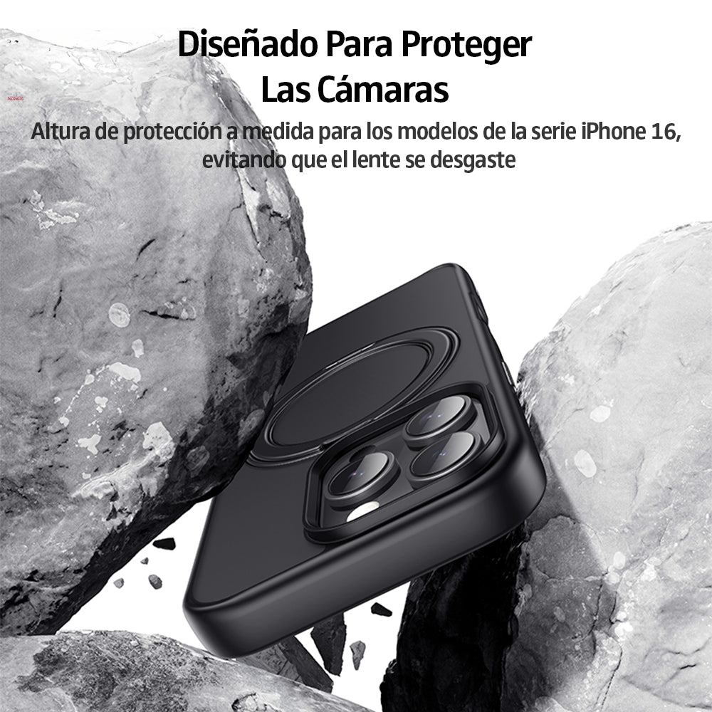 Carcasa Funda Para iPhone 16 Magsafe Con Soporte BH893