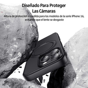 Carcasa Funda Para iPhone 16 Magsafe Con Soporte BH893