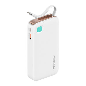 Batería Externa Power Bank 10000mAh 20W + Cable Tipo C CD224