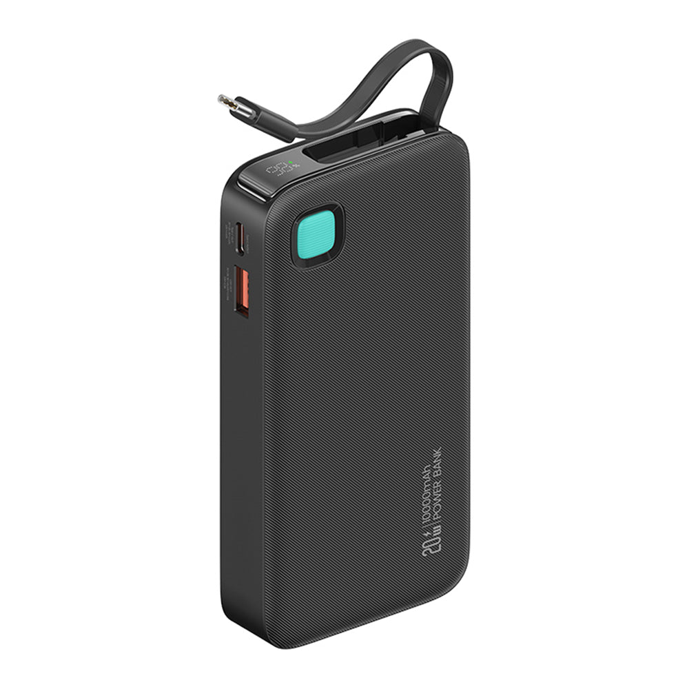 Batería Externa Power Bank 10000mAh 20W + Cable Tipo C CD224