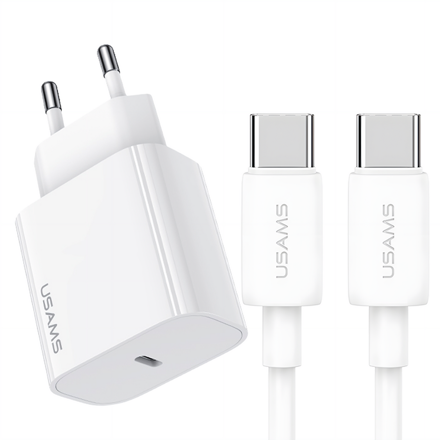 Kit Cargador 20W + Cable Lightning 30W 1 Metro TZ01