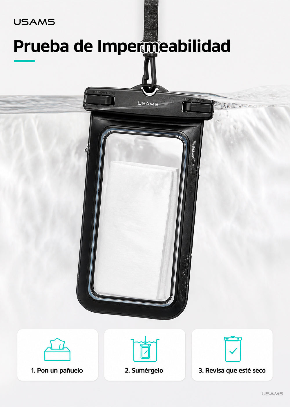 Bolsa Sumergible Para Celular de 6.7 Pulgadas Hasta 30 Metros 6.7 YD012 9