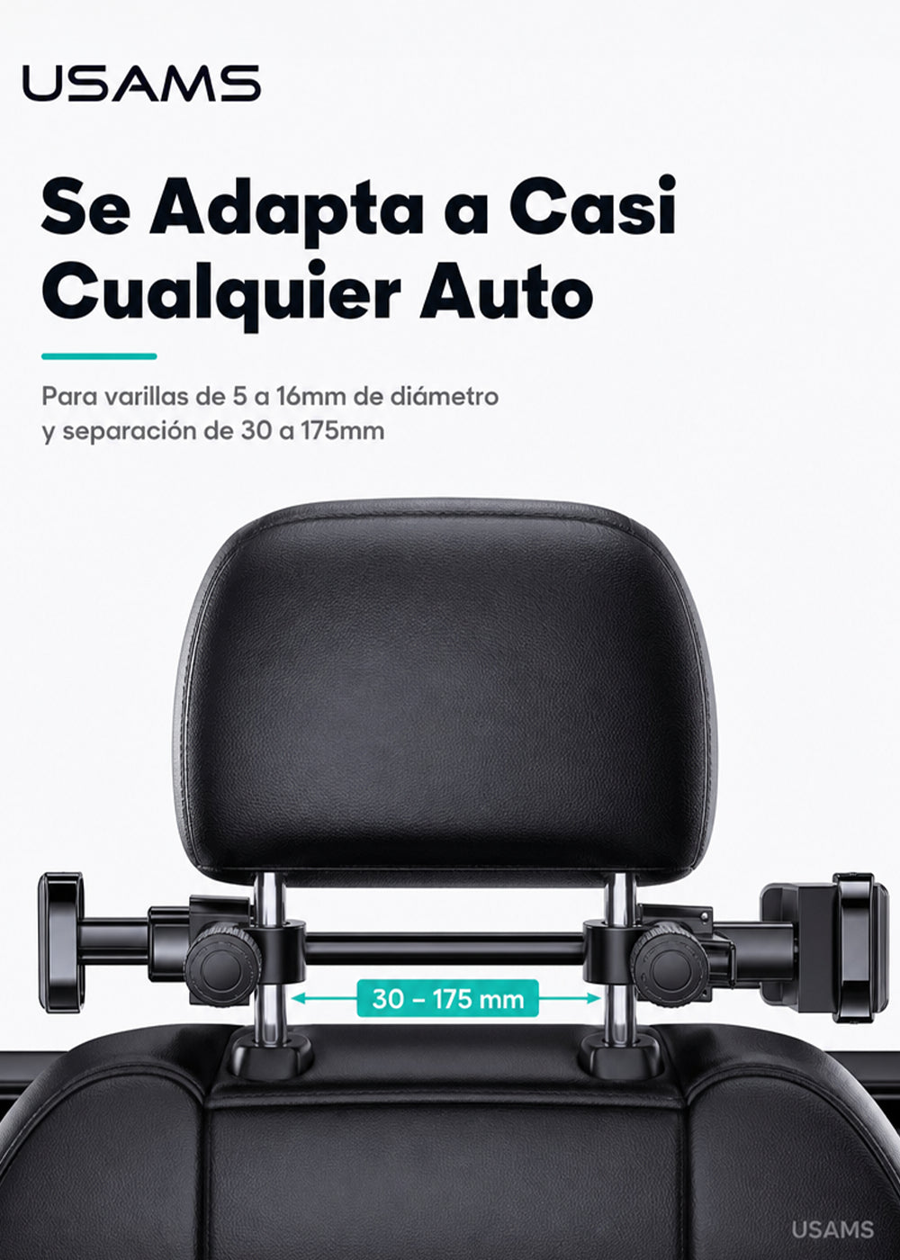 Soporte Para Celular Tablet Consola Para Auto Asiento Trasero ZJ068 6