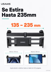 Soporte Para Celular Tablet Consola Para Auto Asiento Trasero ZJ068 4