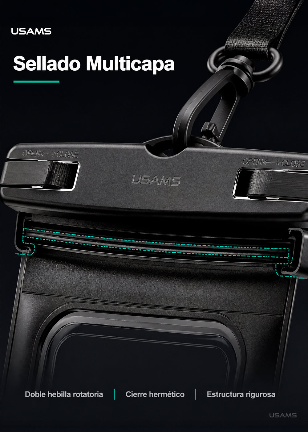 Bolsa Sumergible Para Celular de 6.7 Pulgadas Hasta 30 Metros 6.7 YD012 8