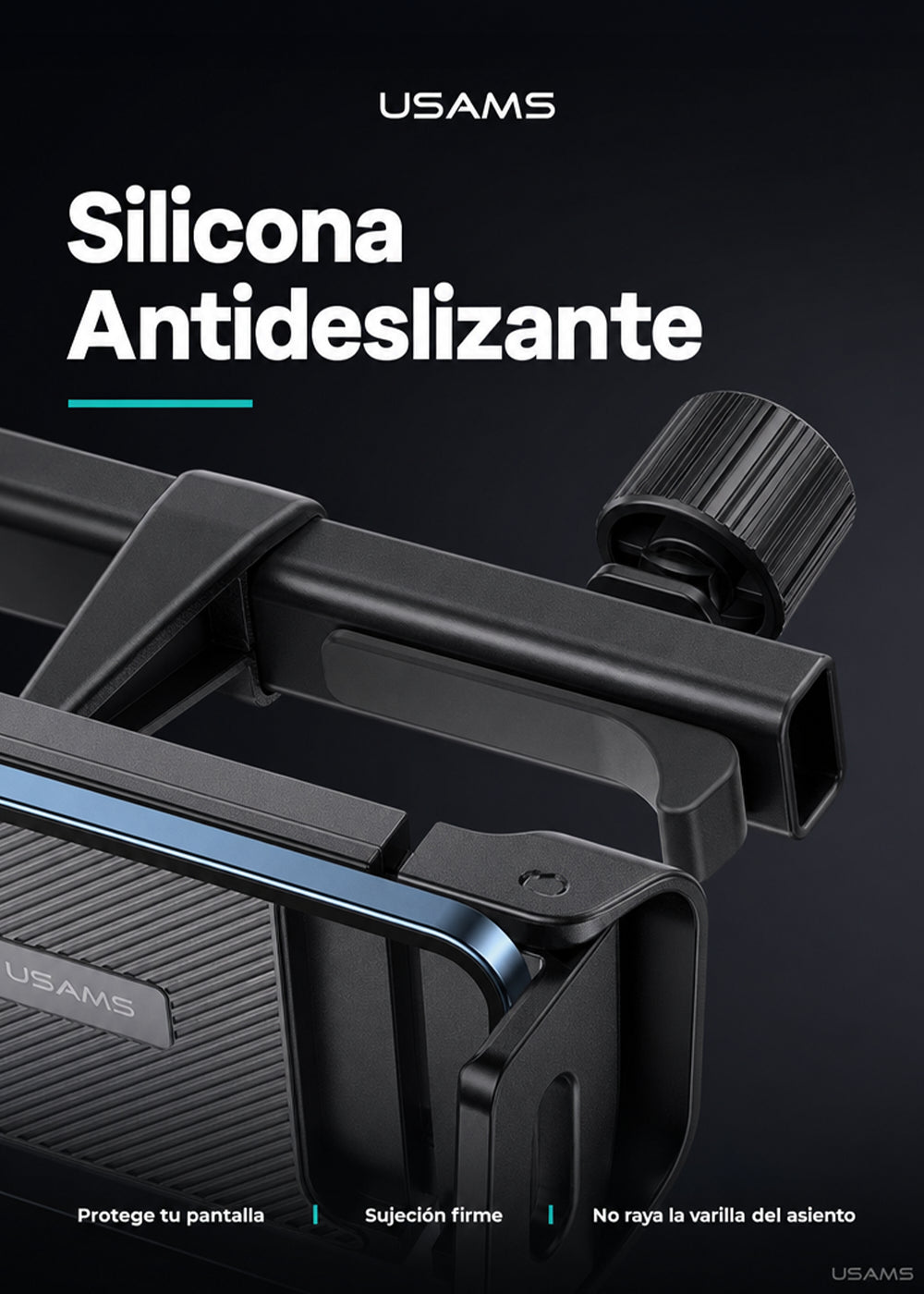 Soporte Para Celular Tablet Consola Para Auto Asiento Trasero ZJ068 9